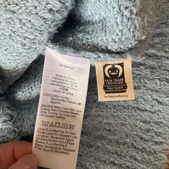 NWT! J. Crew Blue Off-the-Shoulder Sweater Relaxed Fit - Picture 8 of 12